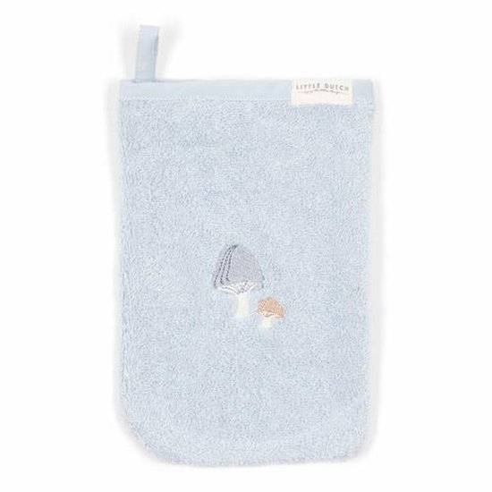 Washandjes set - Blauw - Forest Friends — afbeelding 5