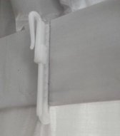 rewagi - Hoogwaardige - klick Fix gordijnglijders 6 mm 200 stuks