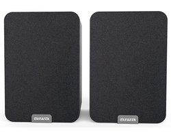 Aiwa SP-A200BK - Boekenplankspeaker Zwart