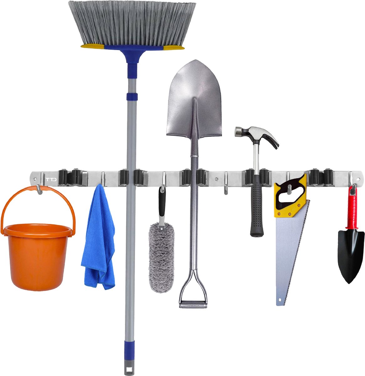 TTD Luxe XXL Bezemhouder en Gereedschapshouder