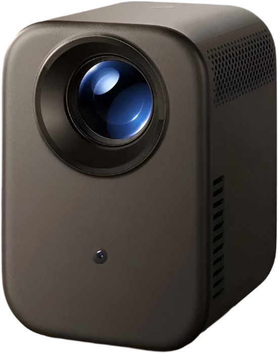 Mini Beamer - Projector - Digitale Beamer - Draagbaar - 1080P - HD - Met Dolby Audio - Autofocus - 200 ISO Lumens - 200 ANSI - 11.8 × 14.2 × 17.6 cm - Zwart