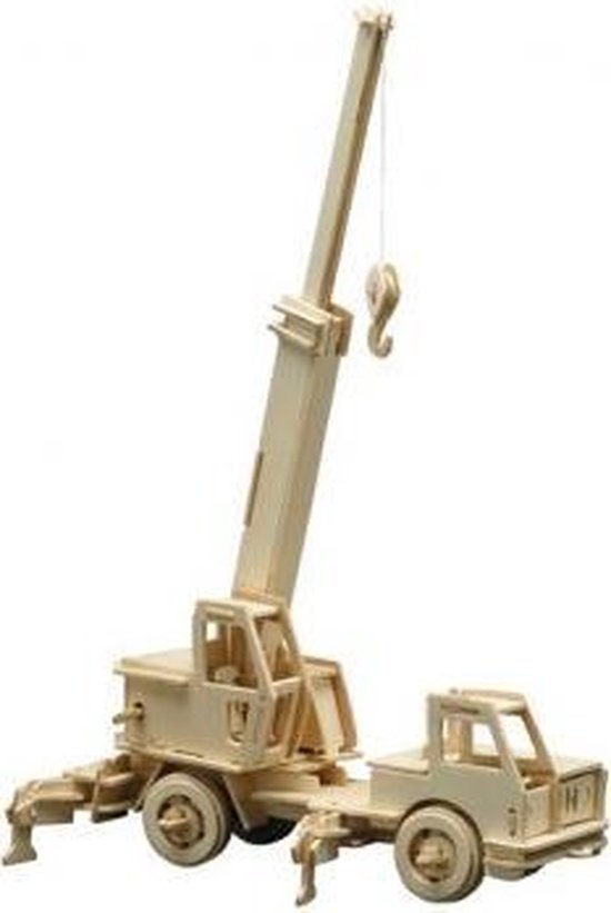 Pebaro 850/1 houten bouwset 3D puzzel locomotief