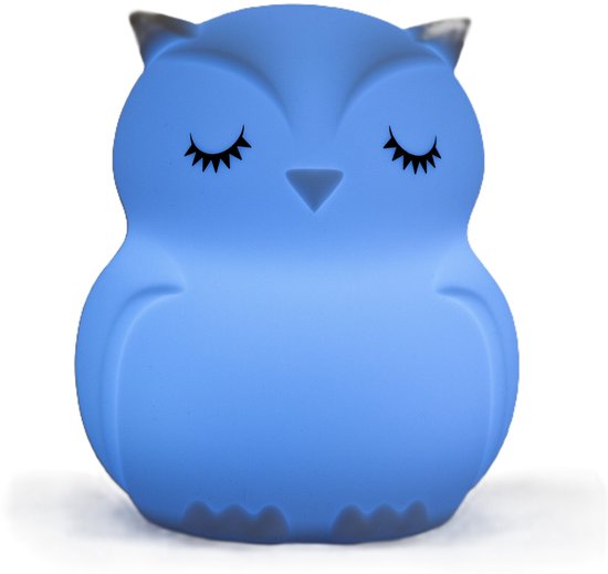 Uil lamp Groot - Nachtlampje kinderkamer - Baby kamer - Dimmer - 8 LED kleuren - USB - Kraam cadeau - Peuter - Sinterklaas - Presentje van THINGS-TO-BUY — afbeelding 4
