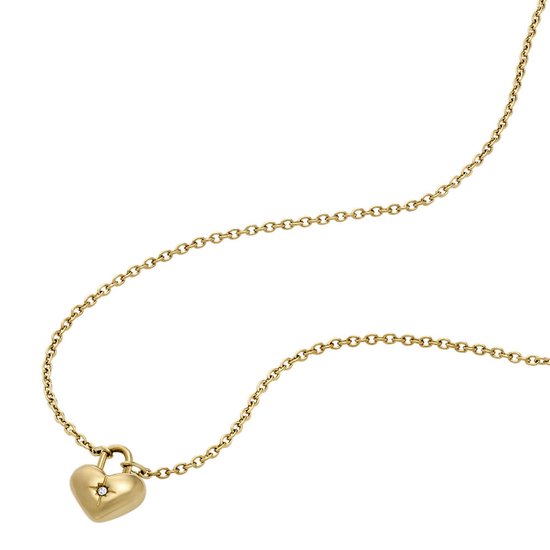 Coffret cadeau de Bijoux pour femme Fossil - Couleur or