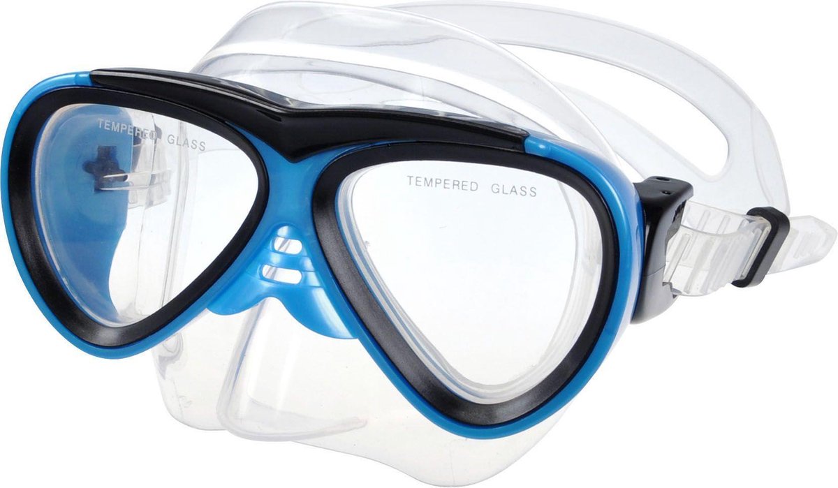 Waimea Duikmasker PVC - Junior - Blauw/Zwart