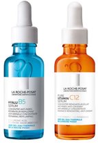 Routine Sérum Anti-Âge La Roche-Posay - Sérum Vitamine C12 - 30 ml + Sérum Hyalu B5 - 30 ml