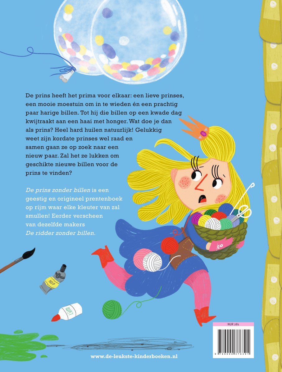 De ridder zonder billen 2 - De prins zonder billen - back cover