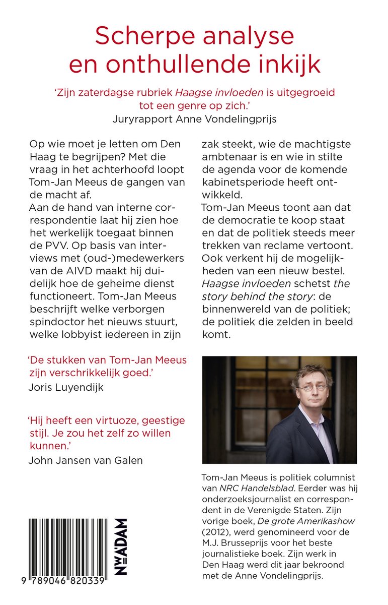 Haagse invloeden - back cover