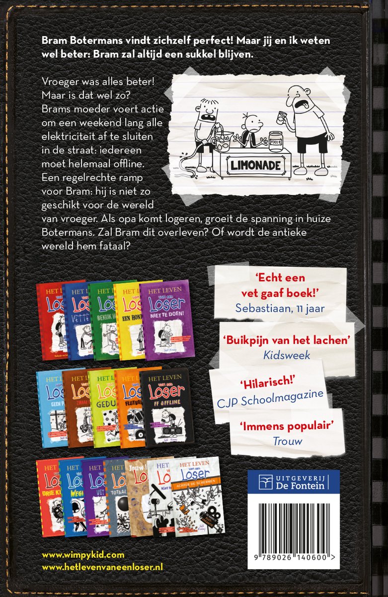Het leven van een Loser 10 - Ff offline - back cover