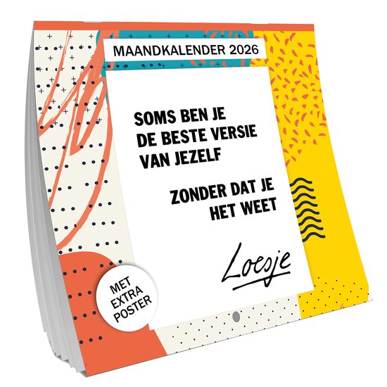 Loesje - Maandkalender - 2026