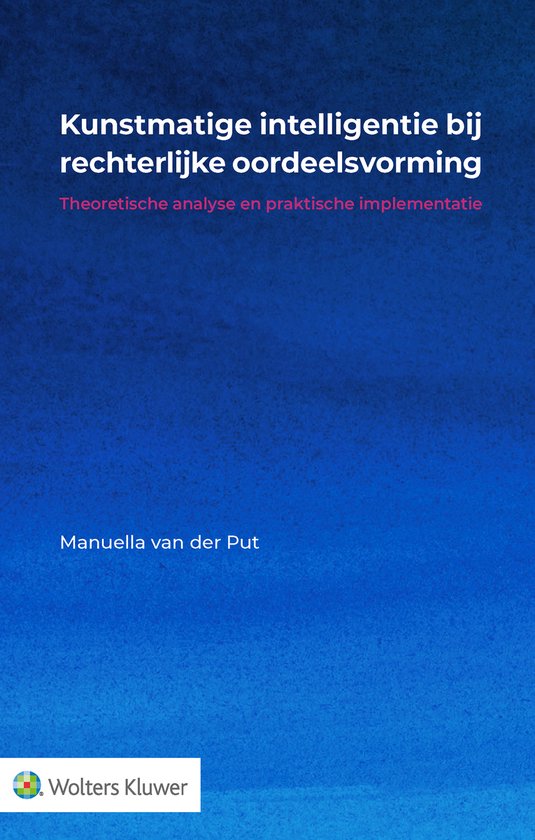 Kunstmatige intelligentie bij rechterlijke oordeelsvorming - cover