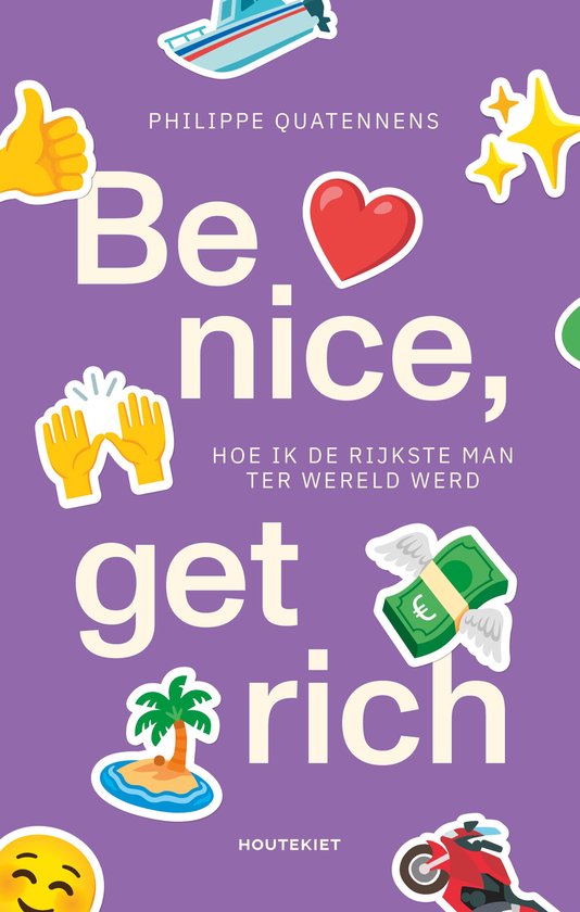 Be nice, get rich - cover