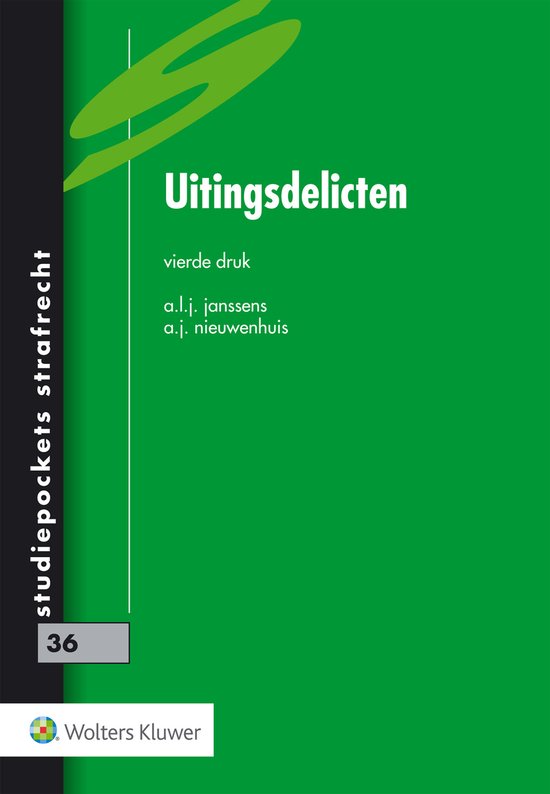 Uitingsdelicten - cover