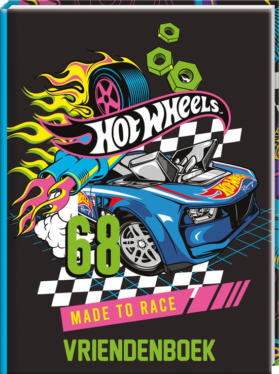 Hot Wheels – Vriendenboekje – 80 pagina’s – Hardcover