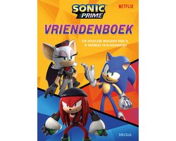 foto van Sonic Prime vriendenboek