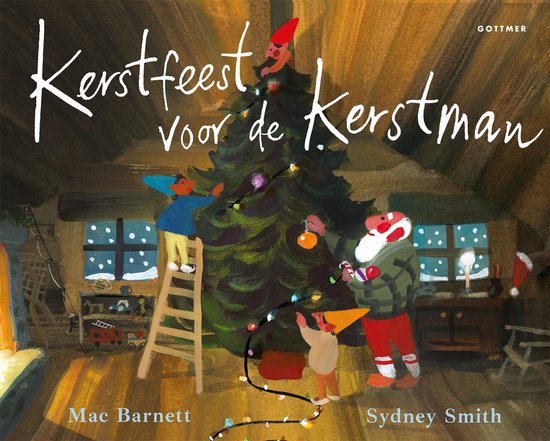Boekomslag: Kerstfeest voor de kerstman &ndash; Mac Barnett & Sydney Smith