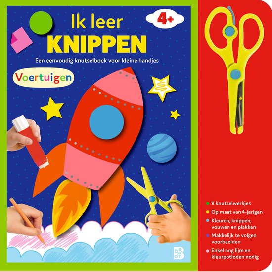 Ik leer knippen: Voertuigen - cover
