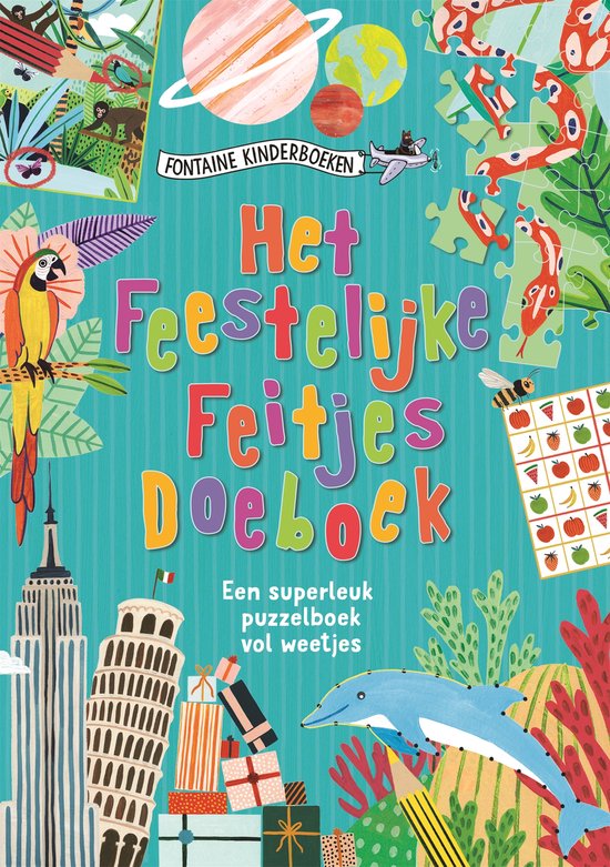 Het feestelijke feitjes doeboek - cover
