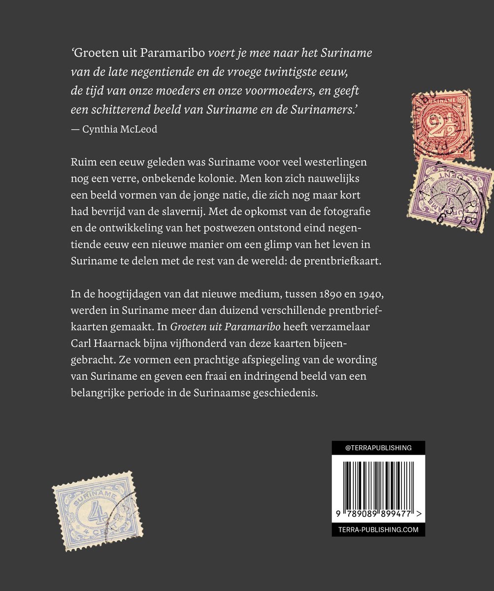 Groeten uit Paramaribo - back cover