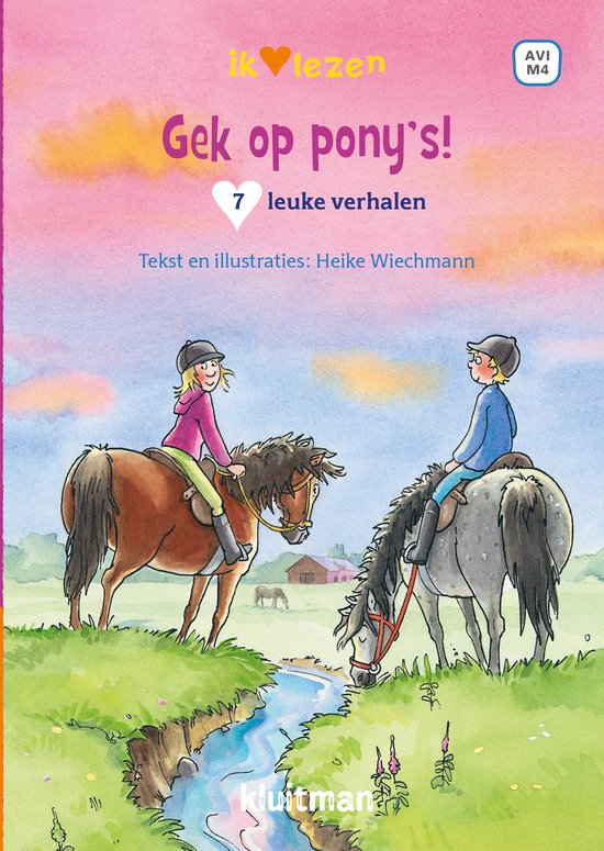 Ik  lezen - Gek op pony's! 7 leuke verhalen - cover