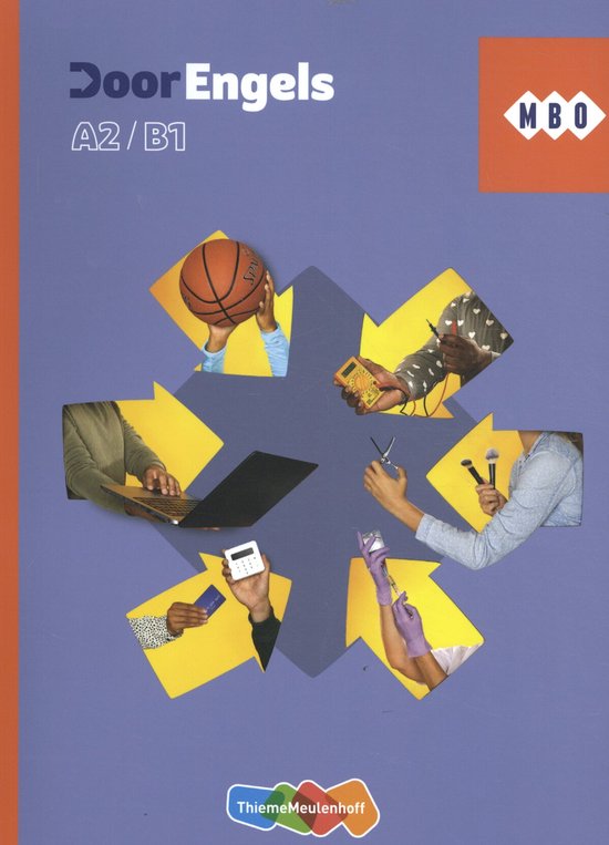 DoorEngels A2-B1 mbo Leerwerkboek - cover