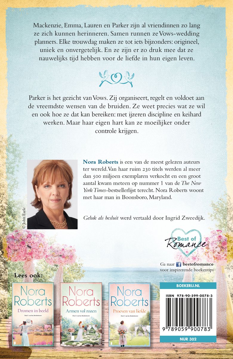 Geluk als besluit - back cover