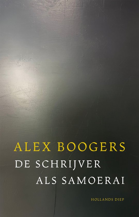 De schrijver als samoerai - cover