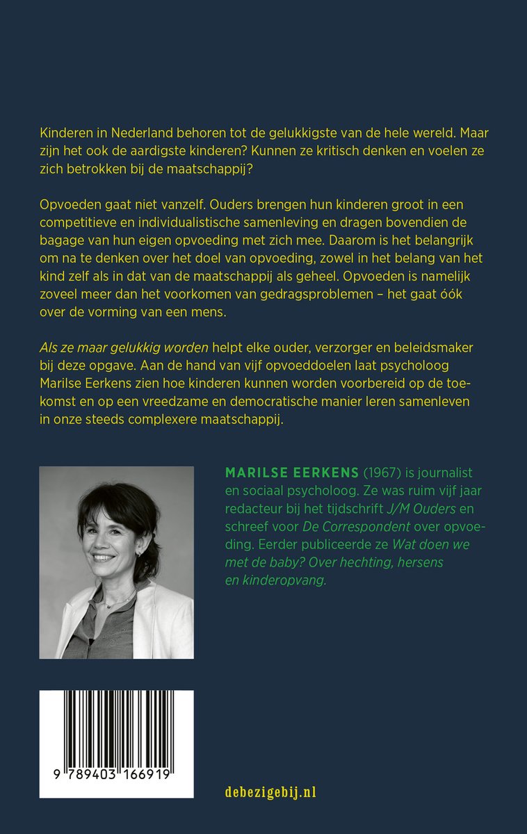 Als ze maar gelukkig worden - back cover