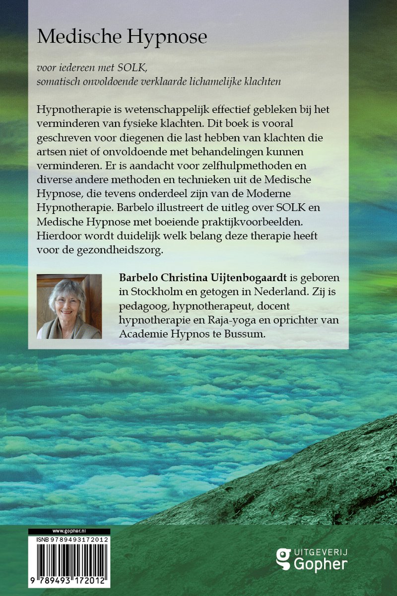 Medische Hypnose - back cover