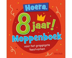 Deltas Hoera, 8 jaar! Moppenboek