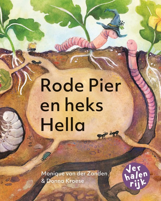 Verhalenrijk - Rode pier en heks Hella / Hallo Worm! - cover