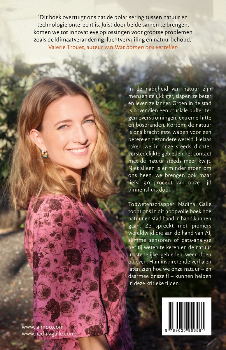 De natuur van onze steden - back cover