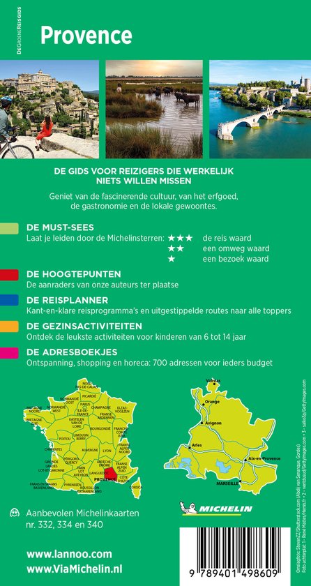 Michelin Reisgids - Provence