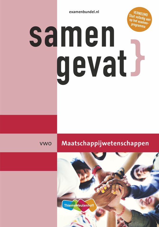 Samengevat vwo Maatschappijwetenschappen - cover