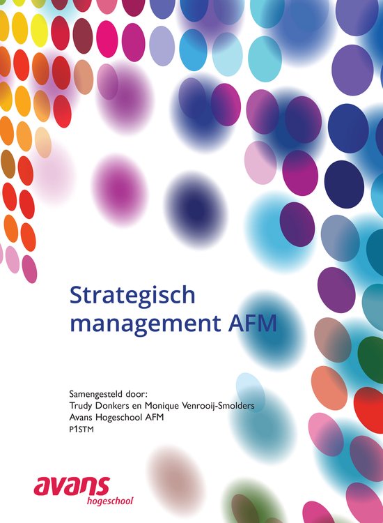 Strategisch management AFM - cover