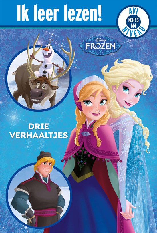 Ik leer lezen! - AVI Disney – Frozen, drie verhaaltjes - cover