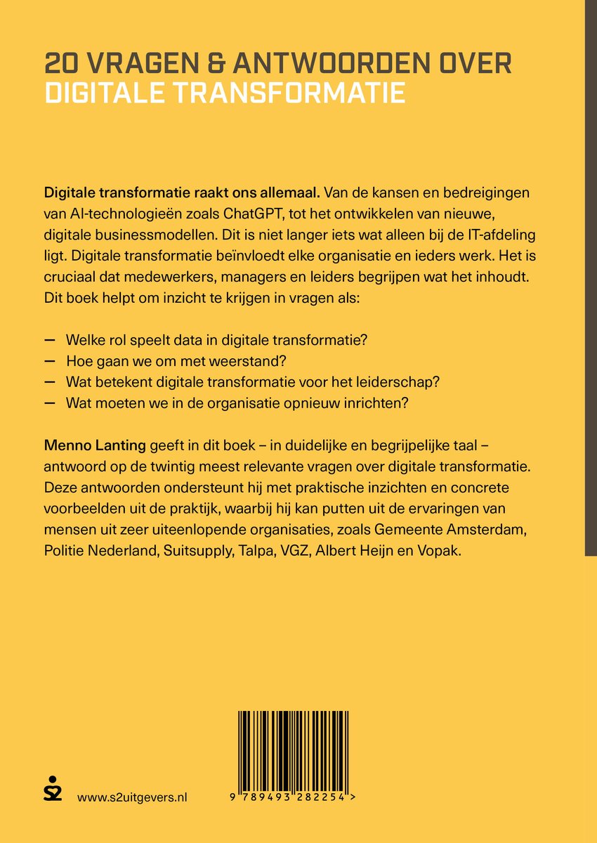 20 vragen & antwoorden over digitale transformatie - back cover