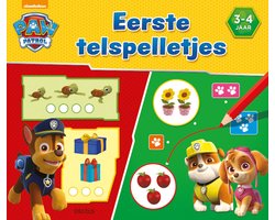 foto van PAW Patrol eerste telspelletjes 3 - 4 jaar