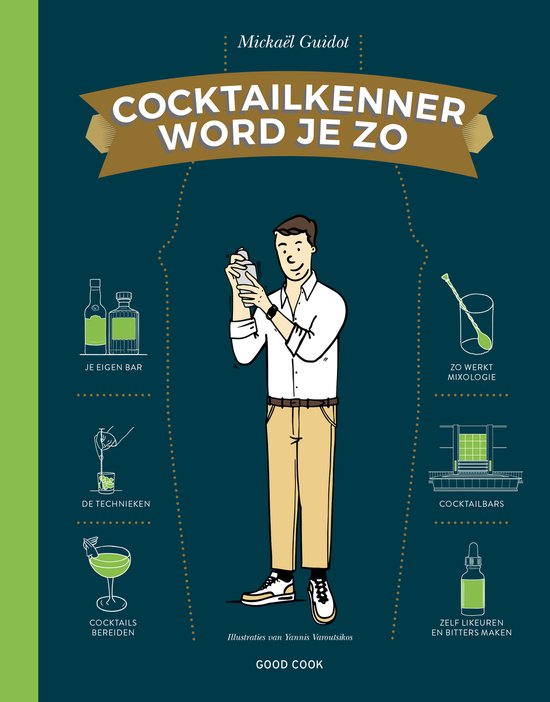 Cocktailkenner word je zo - cover