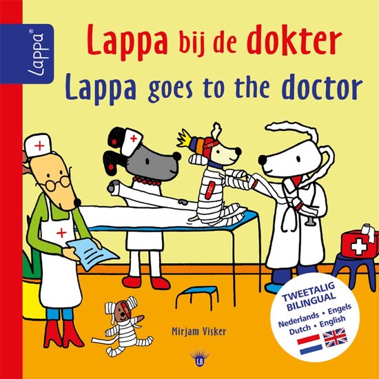 LAPPA® kinderboeken - Lappa bij de dokter-Lappa goes to the ... - cover