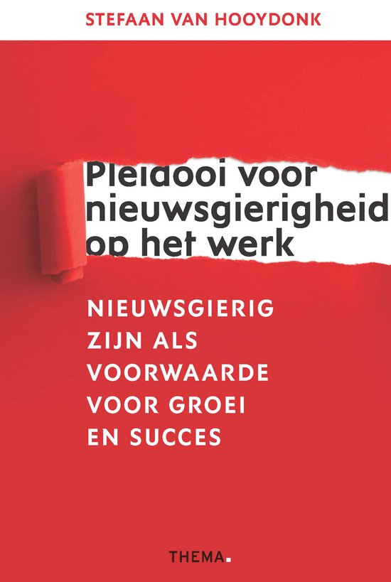Pleidooi voor nieuwsgierigheid op het werk - cover