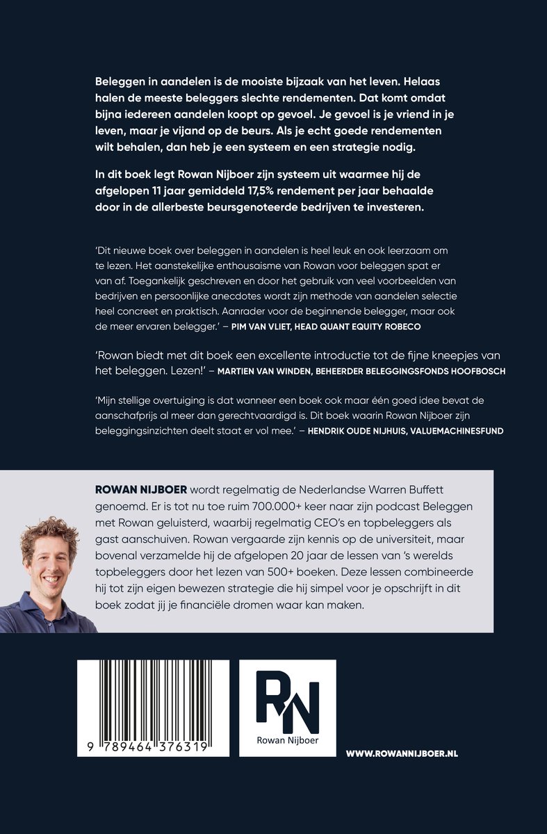 Aandelen selecteren als een Pro - back cover