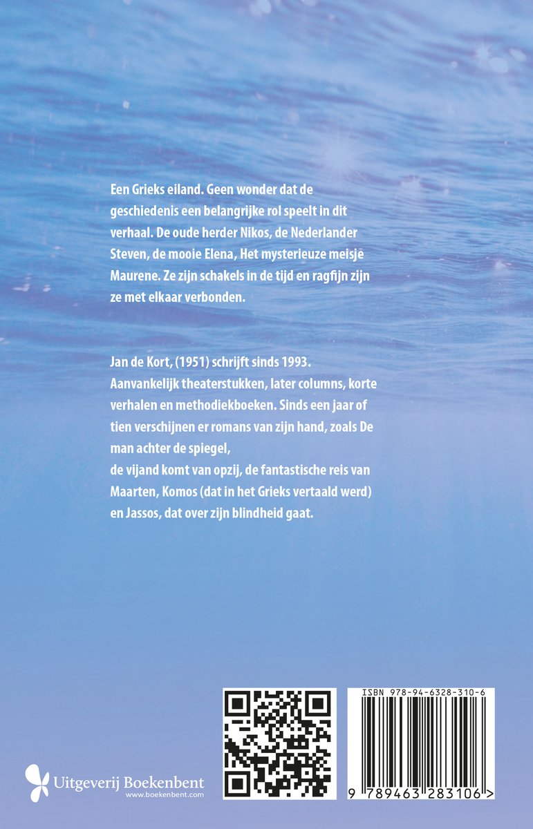 Over de liefde en de zee - back cover