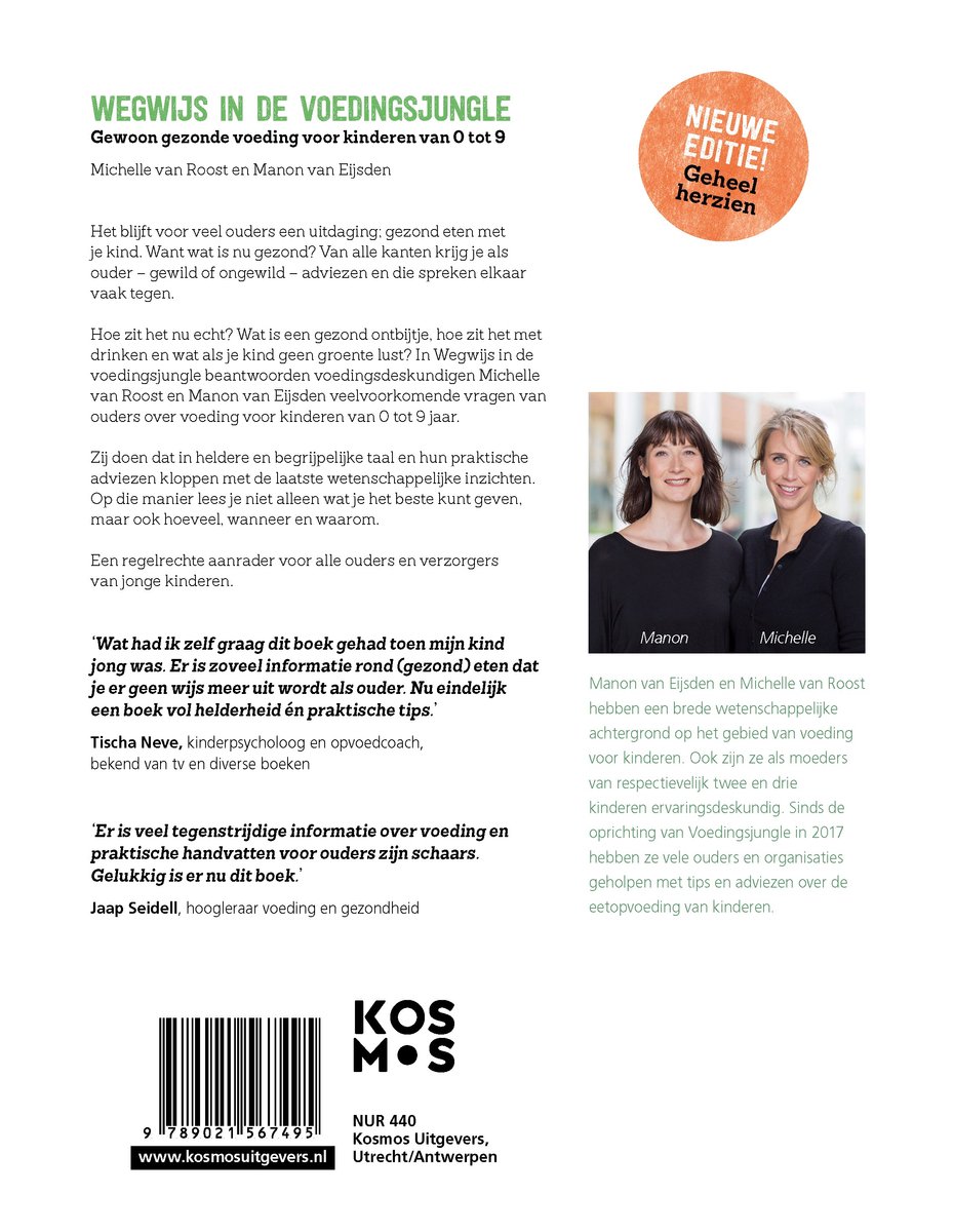 Wegwijs in de voedingsjungle - back cover