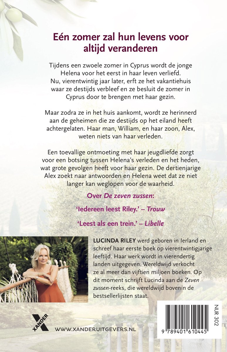 De olijfboom - back cover