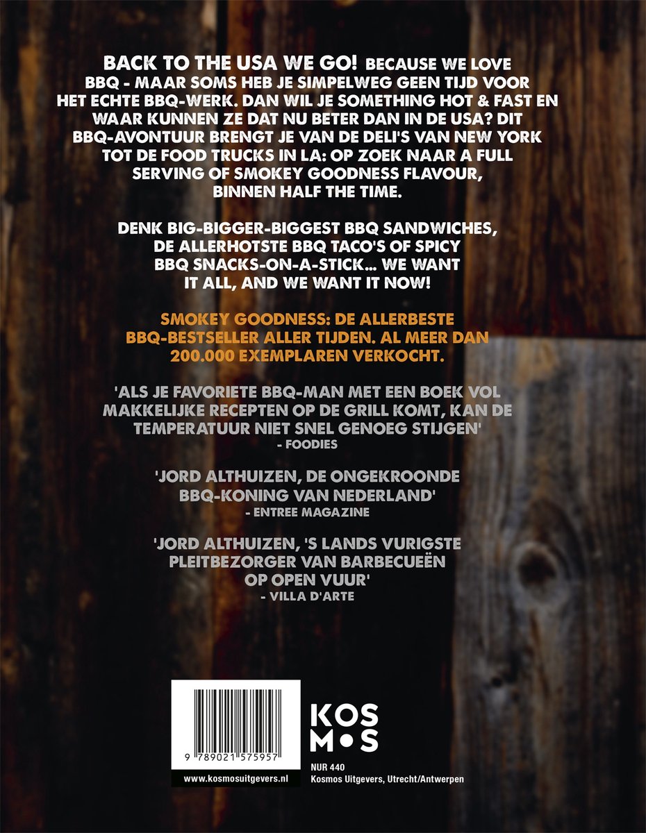 Smokey Goodness Burgers & BBQ Bites - back cover