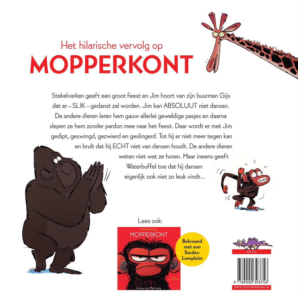 Mopperkont - Mopperkont en het feestvarken - back cover