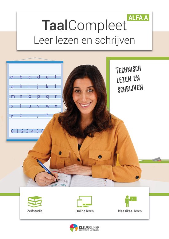 TaalCompleet - Leer lezen en schrijven - Alfa A - cover