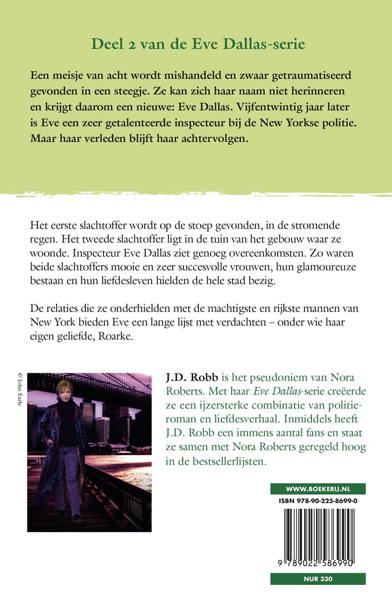 Eve Dallas 2 - Vermoorde reputaties - back cover
