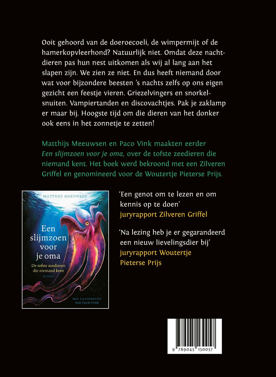 Wij zijn de nacht - back cover